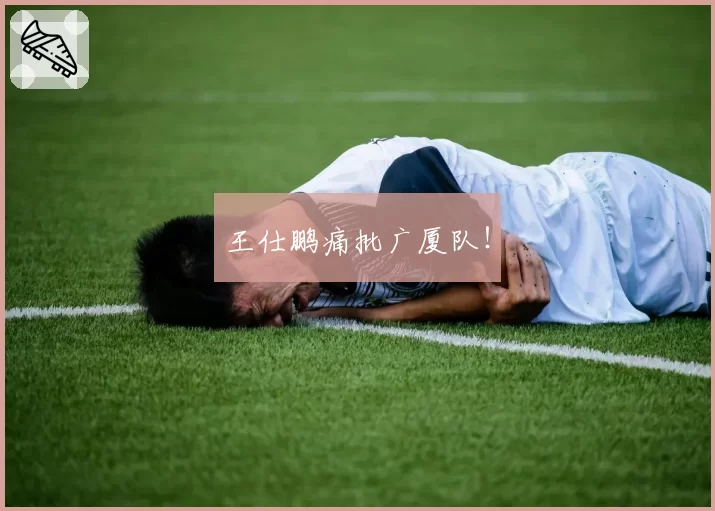王仕鹏痛批广厦队!